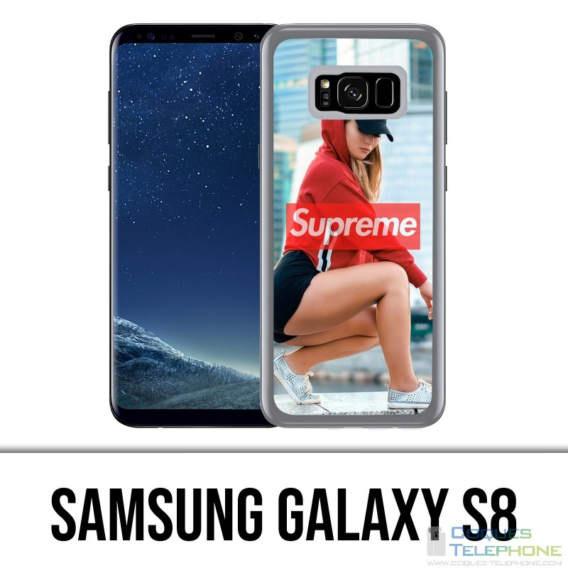 Carcasa Samsung Galaxy S8 - Supreme Girl Back