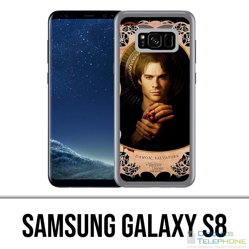Custodia per Samsung Galaxy S8 - Vampire Diaries Damon