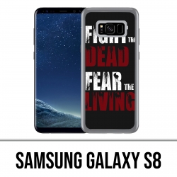 Coque Samsung Galaxy S8 - Walking Dead Fight The Dead Fear The Living