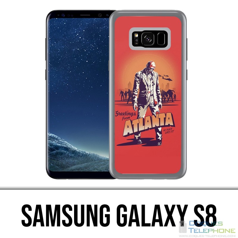 Coque Samsung Galaxy S8 - Walking Dead Greetings From Atlanta