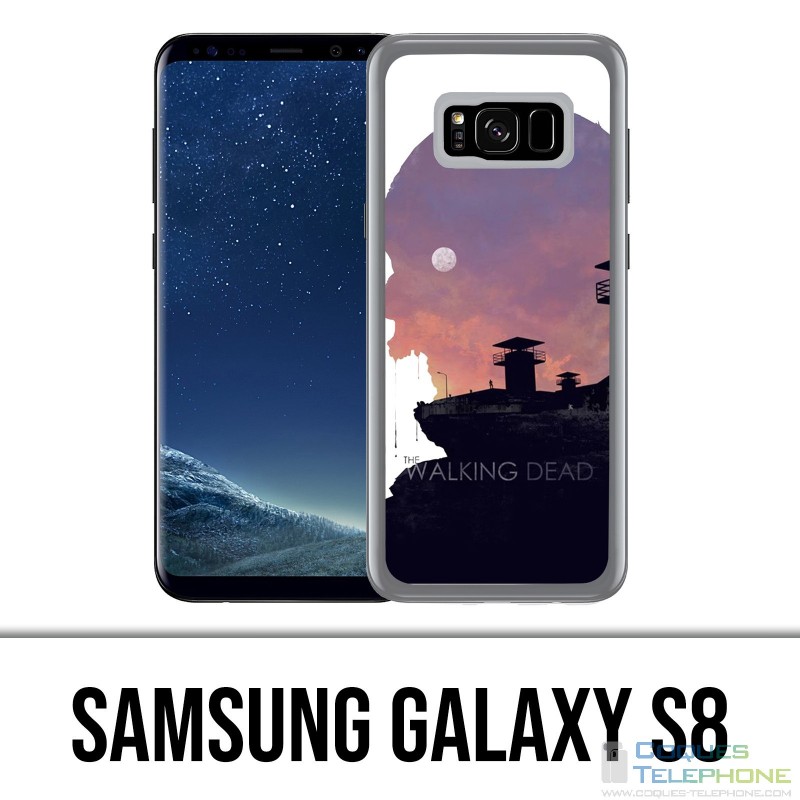 Custodia Samsung Galaxy S8 - Walking Dead Ombre Zombies