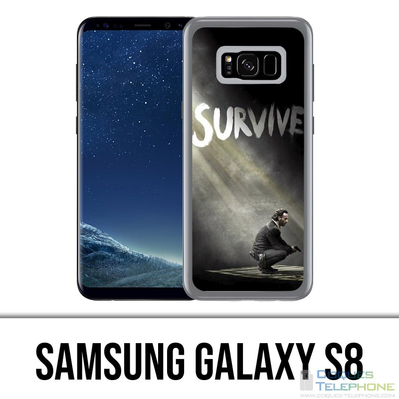 Carcasa Samsung Galaxy S8 - Walking Dead Survive