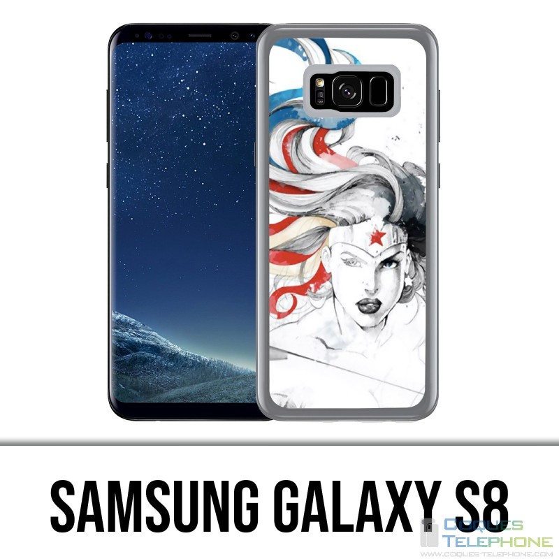 Custodia Samsung Galaxy S8 - Wonder Woman Art Design