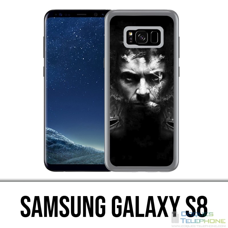 Carcasa Samsung Galaxy S8 - Xmen Wolverine Cigar