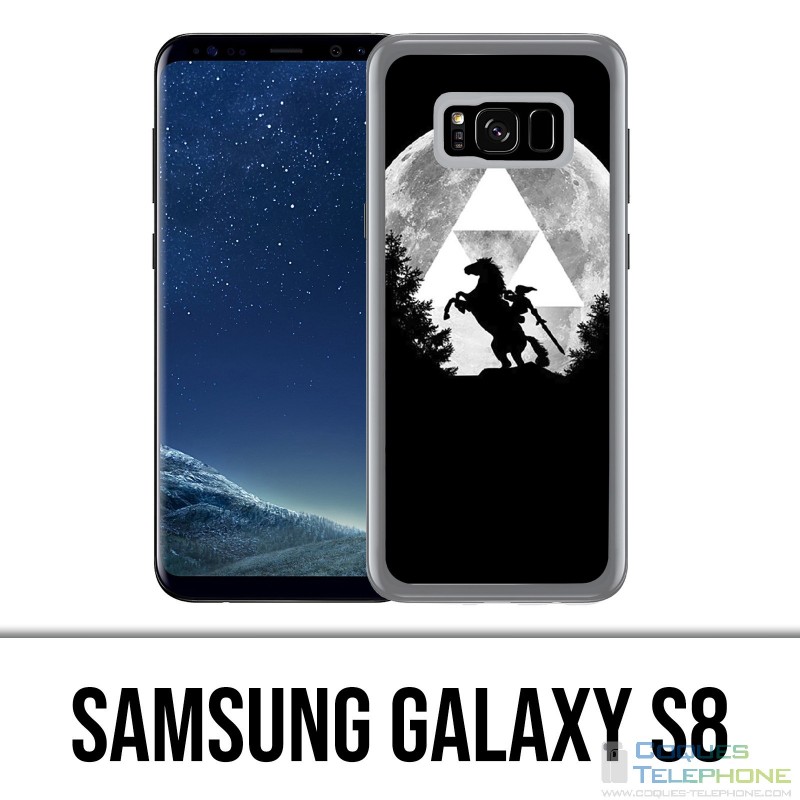 Samsung Galaxy S8 Hülle - Zelda Moon Trifoce