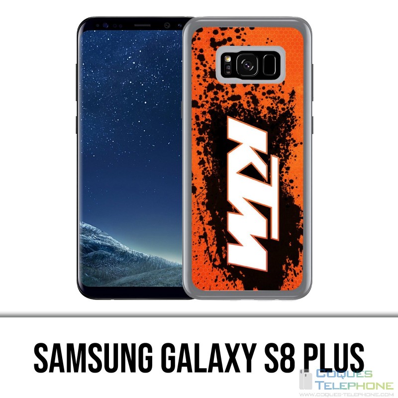 Custodia Samsung Galaxy S8 Plus - Logo Ktm Galaxy