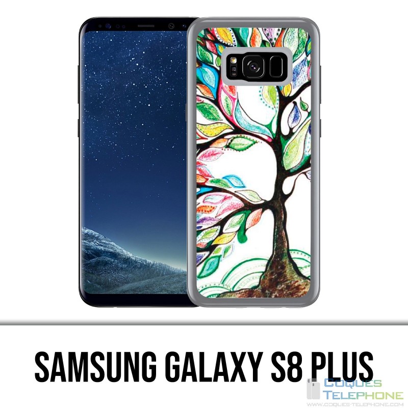 Custodia Samsung Galaxy S8 Plus - Albero multicolore