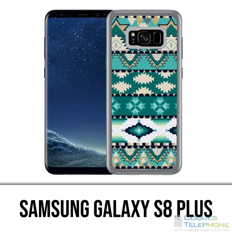 Custodia Samsung Galaxy S8 Plus - Azteque verde