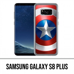 Samsung Galaxy S8 Plus Hülle - Captain America Avengers Shield