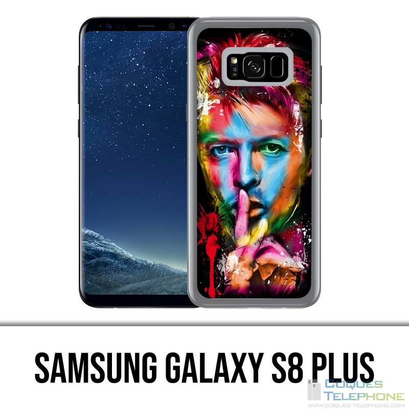 Custodia Samsung Galaxy S8 Plus - Bowie Multicolore