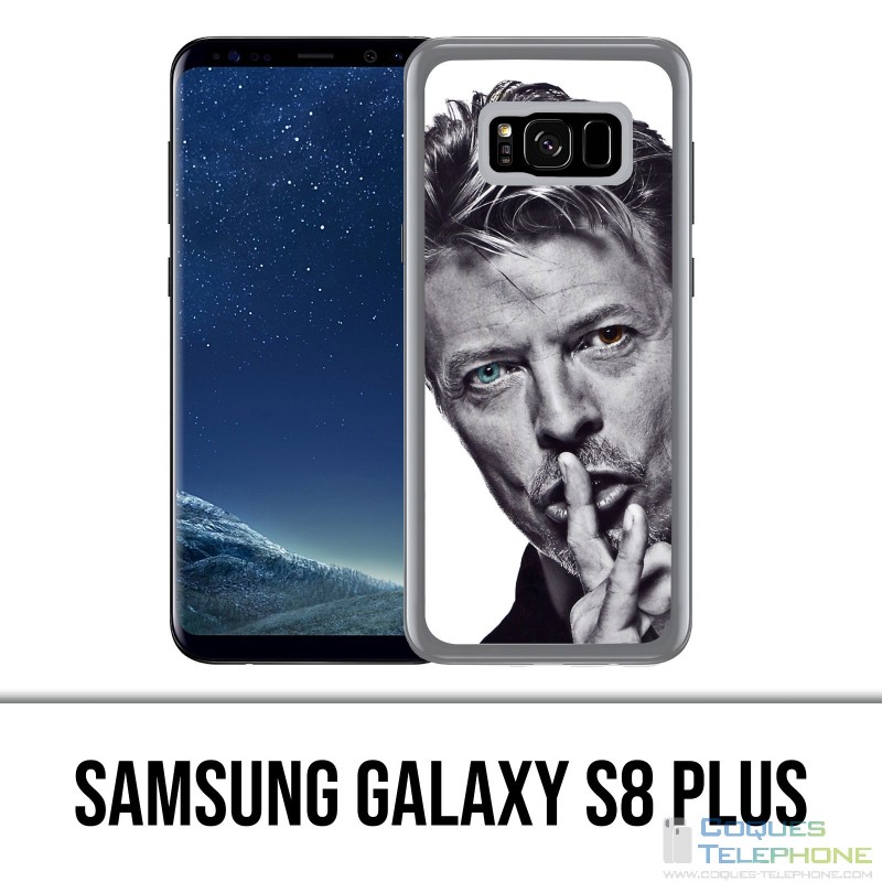 Samsung Galaxy S8 Plus Hülle - David Bowie Hush