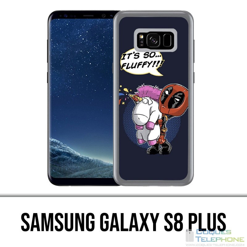 Carcasa Samsung Galaxy S8 Plus - Deadpool Fluffy Unicorn