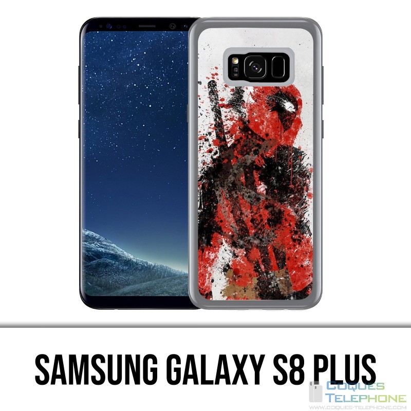 Coque Samsung Galaxy S8 PLUS - Deadpool Paintart