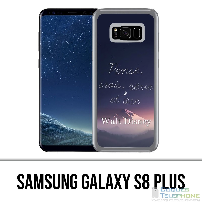 Samsung Galaxy S8 Plus Hülle - Disney Zitat Think Think Reve