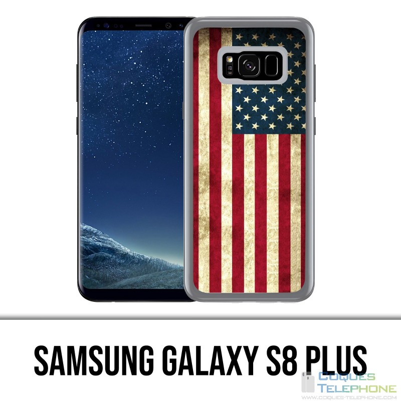 Coque Samsung Galaxy S8 Plus - Drapeau Usa