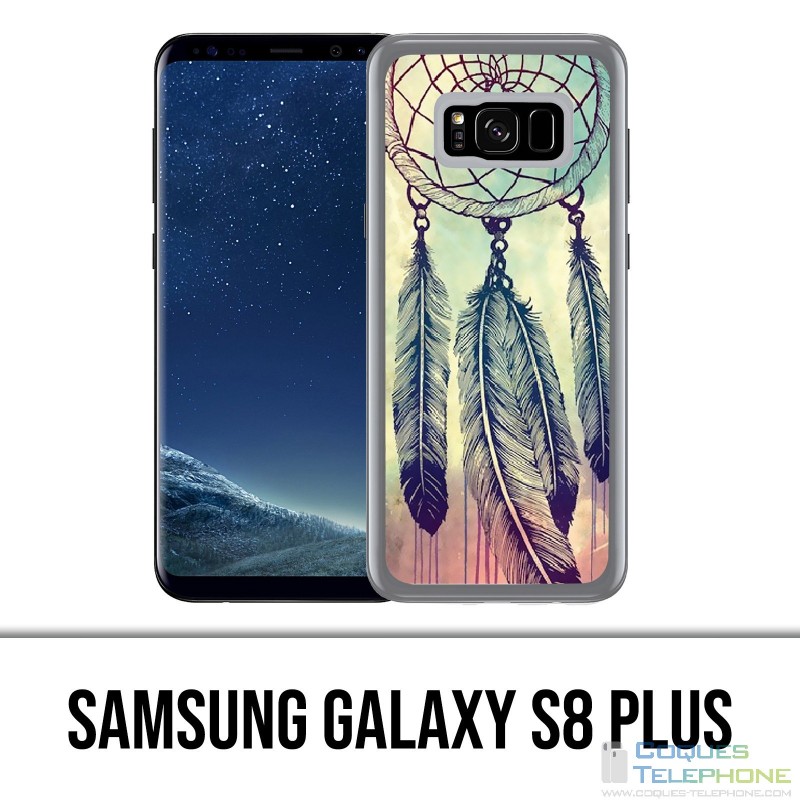 Carcasa Samsung Galaxy S8 Plus - Plumas Dreamcatcher