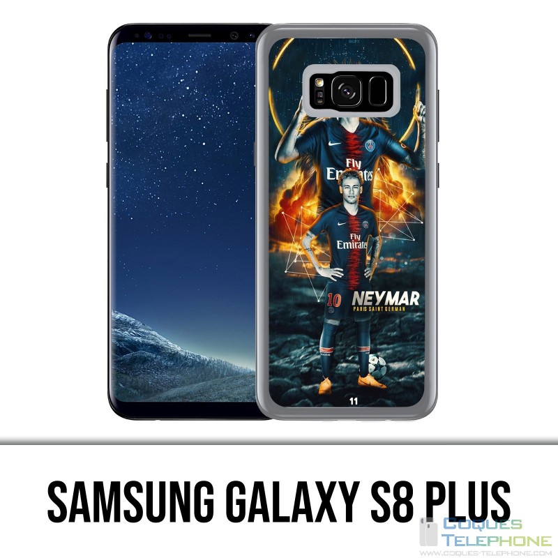 Coque Samsung Galaxy S8 PLUS - Football Psg Neymar Victoire