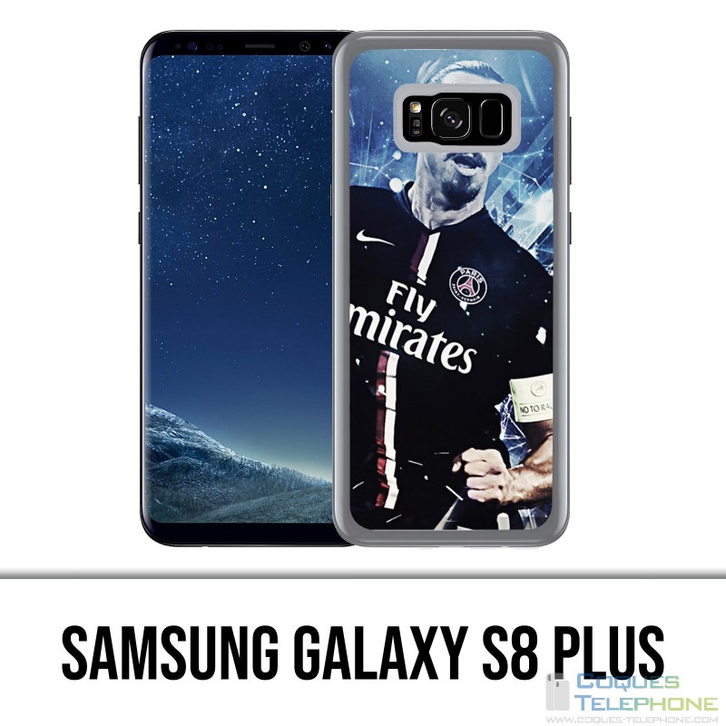 Samsung Galaxy S8 Plus Hülle - Fußball Zlatan Psg