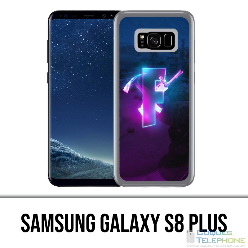 Samsung Galaxy S8 Plus Hülle - Fortnite Logo Glow