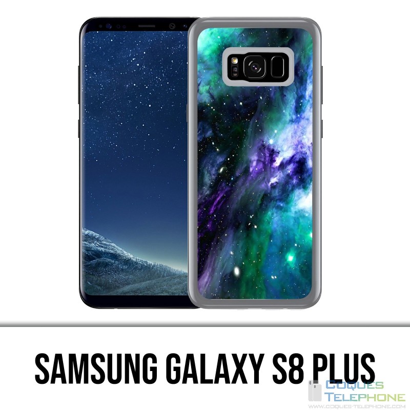 Coque Samsung Galaxy S8 PLUS - Galaxie Bleu