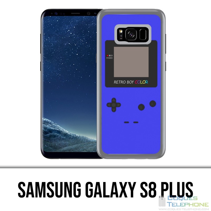 Custodia Samsung Galaxy S8 Plus - Game Boy di colore blu