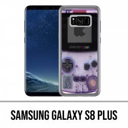 Samsung Galaxy S8 Plus Hülle - Game Boy Farbe Violett