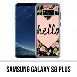 Coque Samsung Galaxy S8 PLUS - Hello Coeur Rose