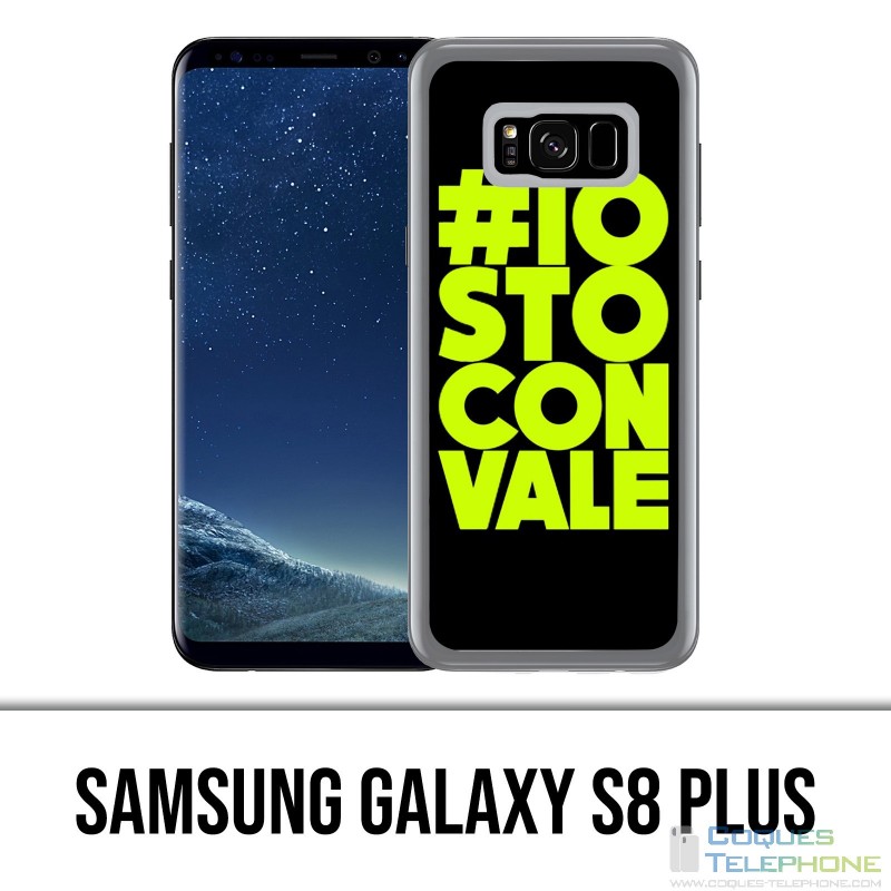 Carcasa Samsung Galaxy S8 Plus - Io Sto Con Vale Valentino Rossi Motogp