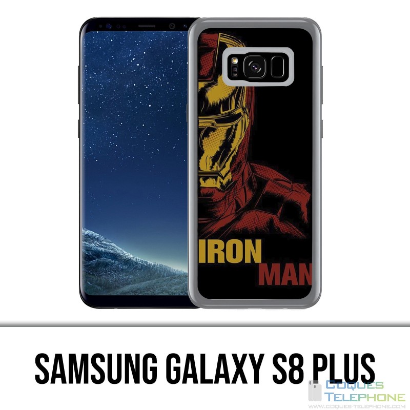 Samsung Galaxy S8 Plus Hülle - Iron Man Comics