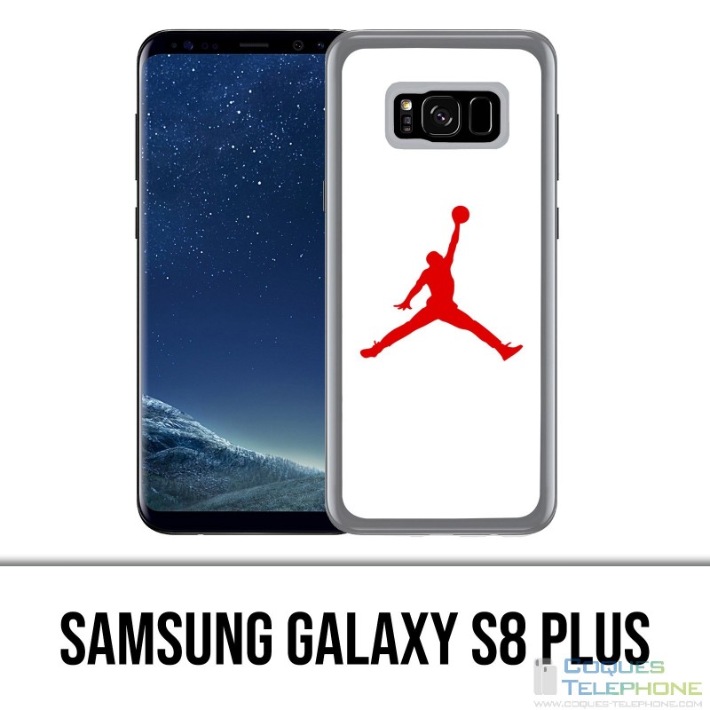 Funda Samsung Galaxy S8 Plus - Jordan Basketball Logo White