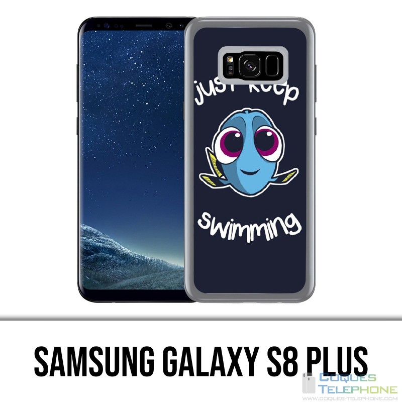 Coque Samsung Galaxy S8 PLUS - Just Keep Swimming