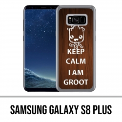 Carcasa Samsung Galaxy S8 Plus - Mantenga la calma Groot