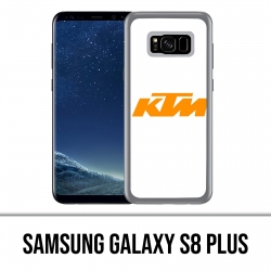 Coque Samsung Galaxy S8 PLUS - Ktm Logo Fond Blanc