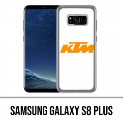 Custodia Samsung Galaxy S8 Plus - Logo Ktm sfondo bianco