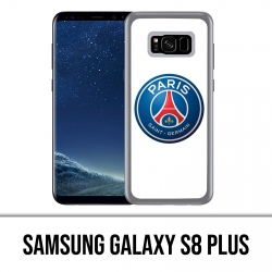 Coque Samsung Galaxy S8 PLUS - Logo Psg Fond Blanc