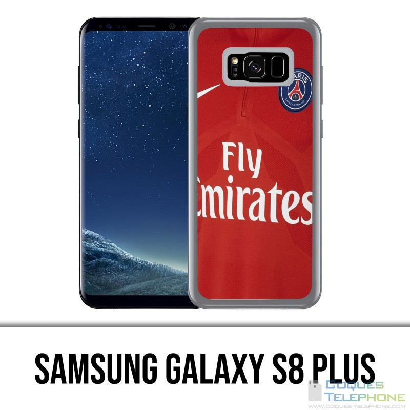 Coque Samsung Galaxy S8 PLUS - Maillot Rouge Psg