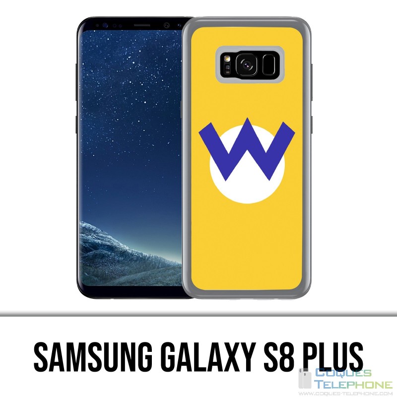 Carcasa Samsung Galaxy S8 Plus - Logotipo de Mario Wario