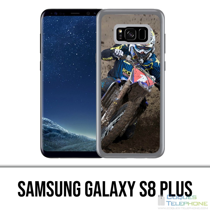 Coque Samsung Galaxy S8 PLUS - Motocross Boue