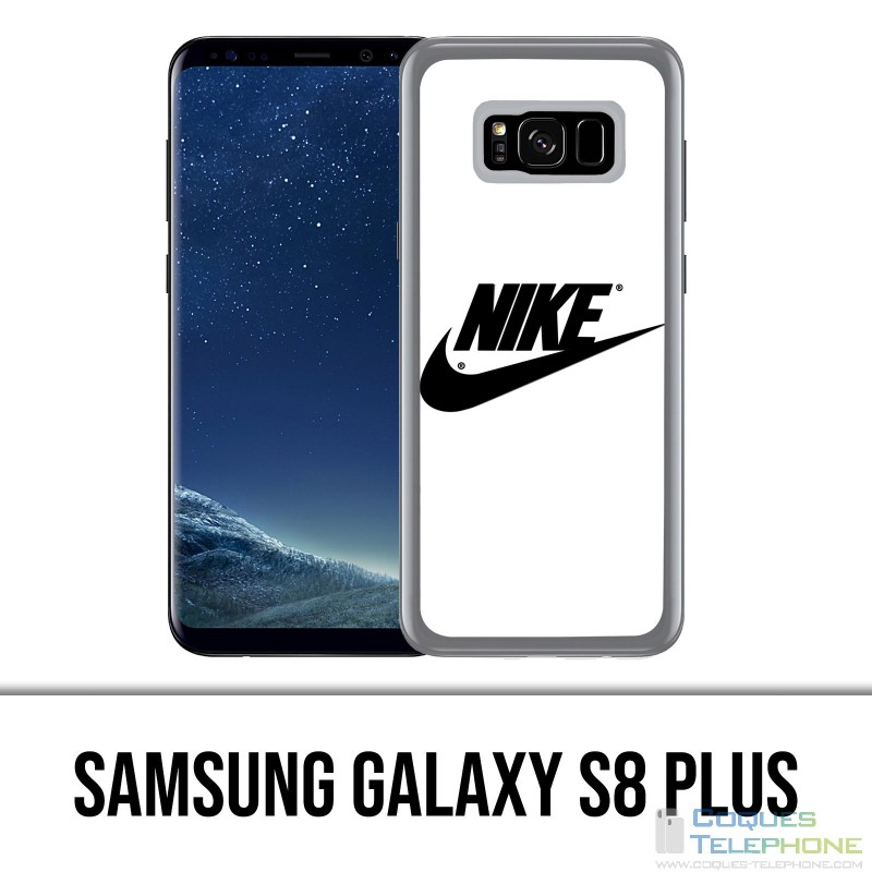 vroegrijp backup democratische Partij Samsung Galaxy S8 Plus Case - Nike Logo White