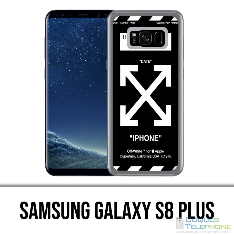 Samsung Galaxy S8 Plus Hülle - Off White Black
