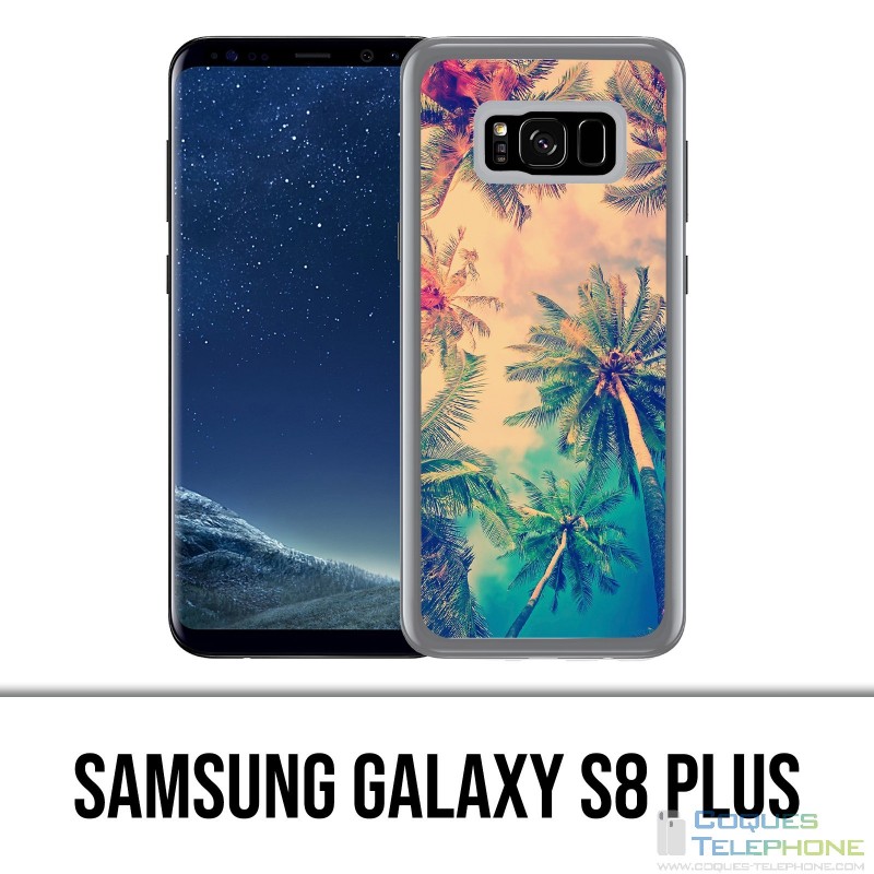 Coque Samsung Galaxy S8 PLUS - Palmiers