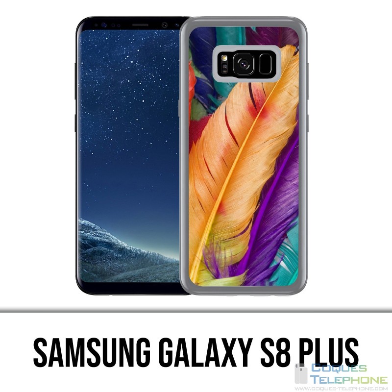 Coque Samsung Galaxy S8 Plus - Plumes