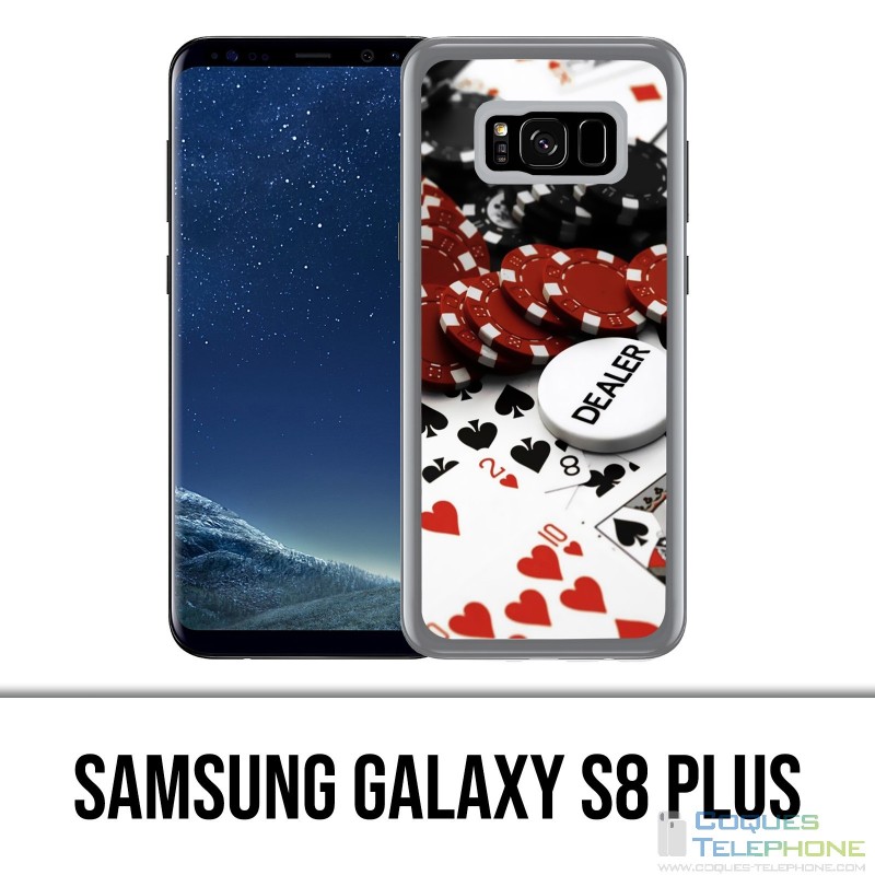 Samsung Galaxy S8 Plus Hülle - Poker Dealer