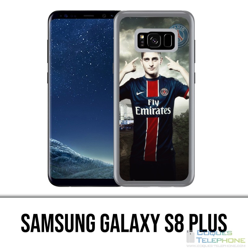 Coque Samsung Galaxy S8 PLUS - PSG Marco Veratti