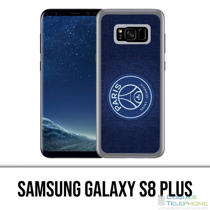 Custodia Samsung Galaxy S8 Plus - Sfondo blu minimalista PSG