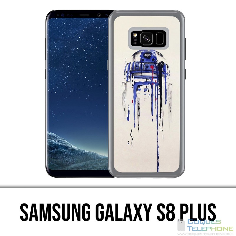 Samsung Galaxy S8 Plus Hülle - R2D2 Paint