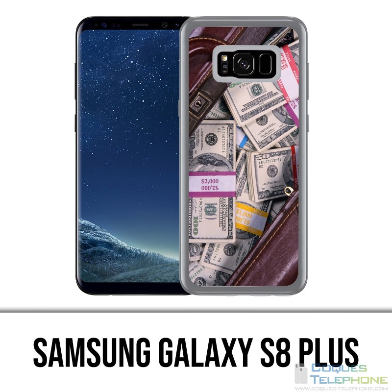 Samsung Galaxy S8 Plus Hülle - Dollars Bag