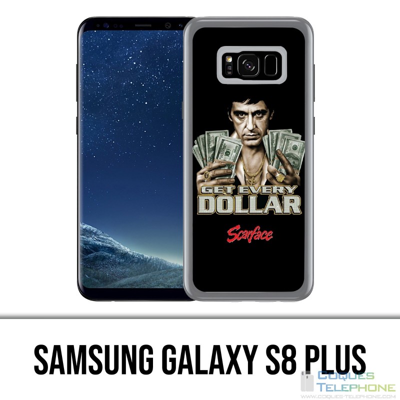 Samsung Galaxy S8 Plus Hülle - Scarface Holen Sie sich Dollars