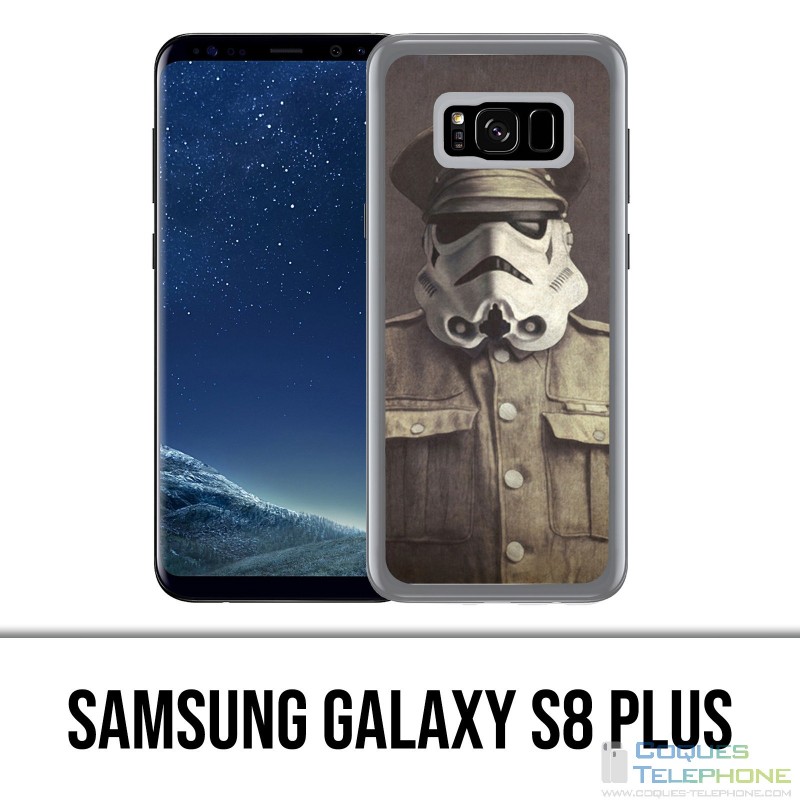 Carcasa Samsung Galaxy S8 Plus - Star Wars Vintage Stromtrooper