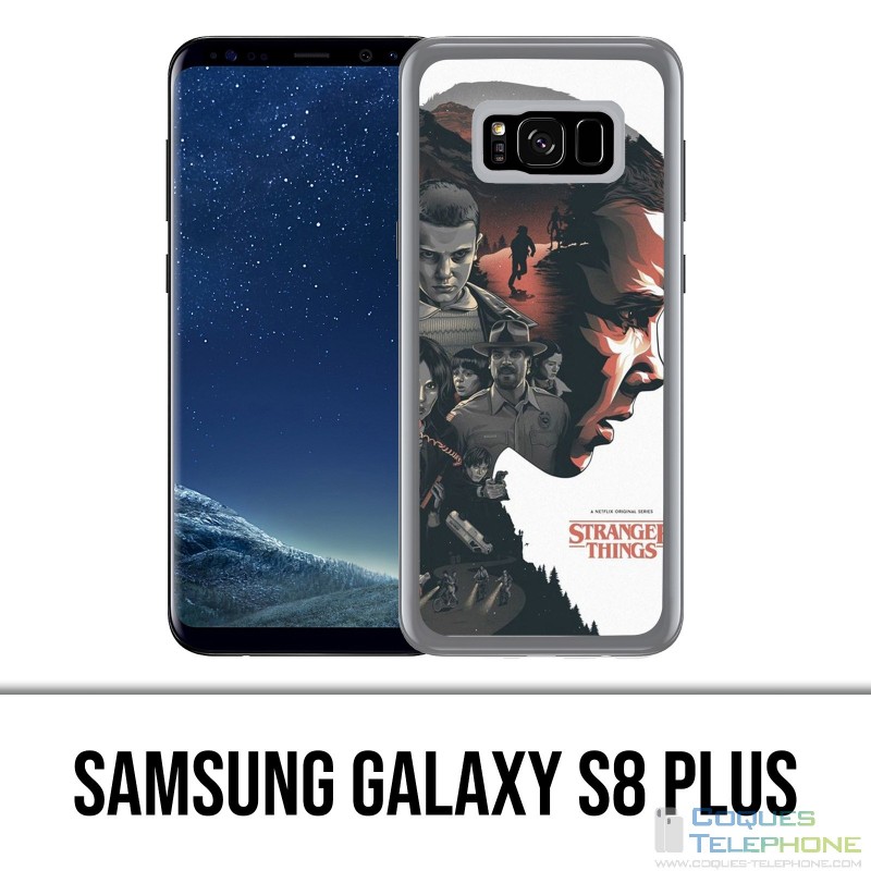 Samsung Galaxy S8 Plus Hülle - Fremde Dinge Fanart